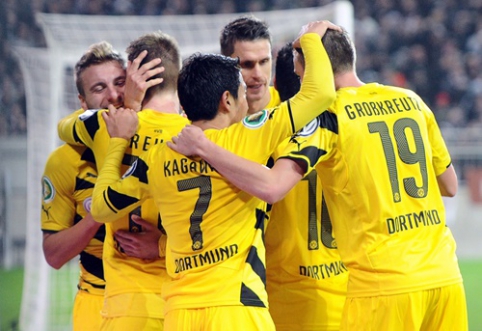 In the German Cup - easy victory for Borussia Dortmund