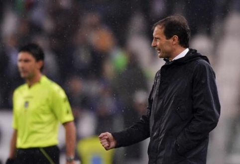M. Allegri: players work hard in training for a reason