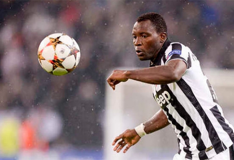 K. Asamoah will return to the field earliest after three months.