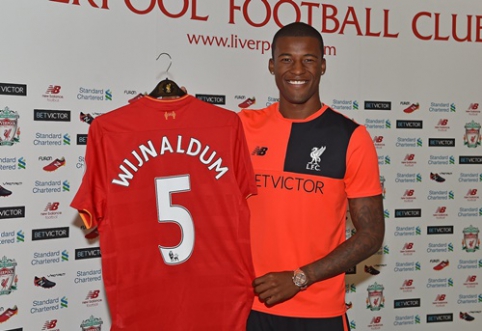 Official: G. Wijnaldum strengthens "Liverpool" club
