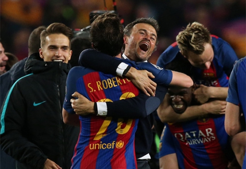 L. Enrique: "Everything is Possible for a Team of Champions"