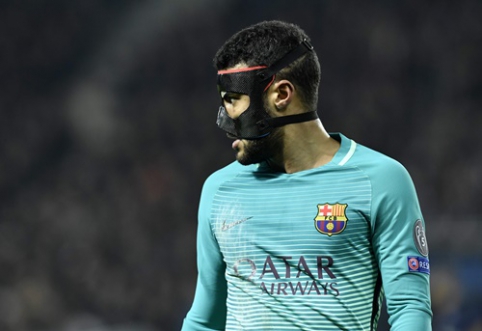 Barcelona's defender Rafinha will no longer play this season