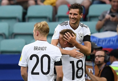 The young German team surpasses Australians in a high-scoring battle (VIDEO, PHOTO)