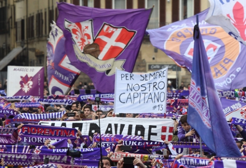 "D. Astori is bid farewell on his final journey by a thousand strong crowd of fans (VIDEO, PHOTOS)"