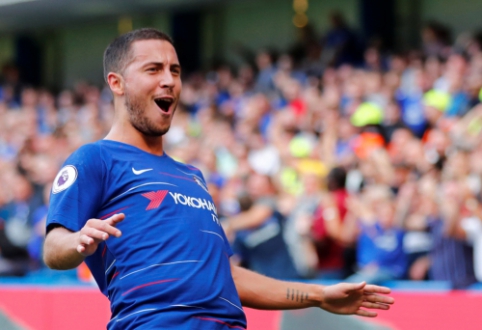 M. Kovačičius: "Hazard is among the three best football players in the world"