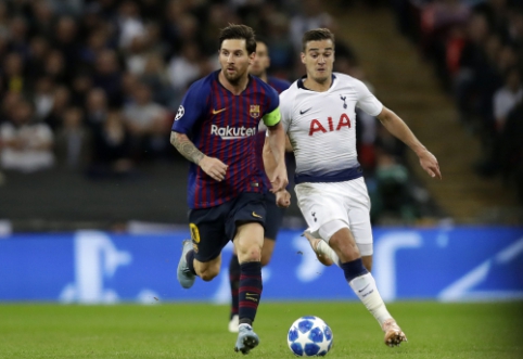 "Facing Messi on the field, a "Tottenham" talent: "He is the absolute pinnacle of football"