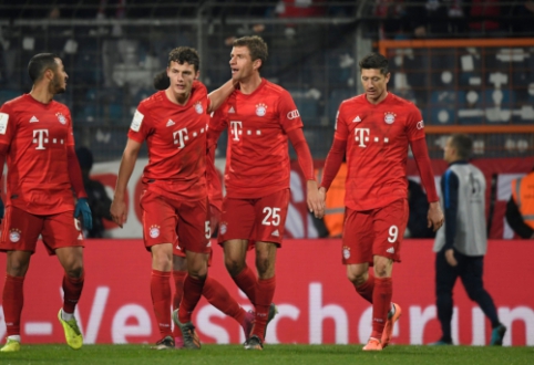 "Bayern" narrowly avoids sensation in the German Cup