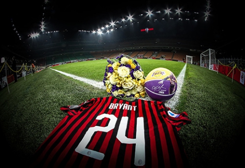 "Milan" specially honored K.Bryant