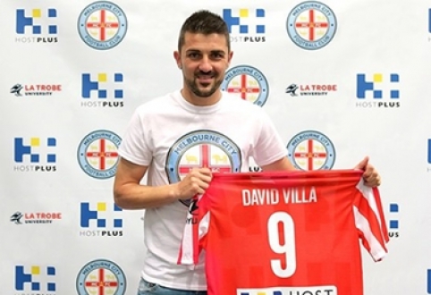 "D.Villa belonging to the "New York City" club will play in Australia until 2015"