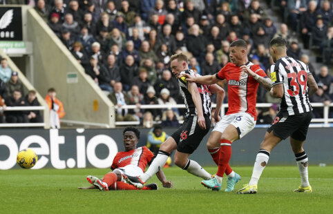 In the drama of eight goals - "Newcastle" and "Luton" draw