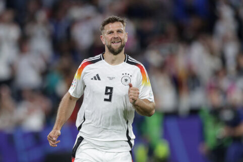 N. Fullkrugas dramatically snatched first place in the group from the Germans