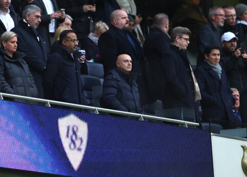 Tottenham fans are asking for the head of the club president