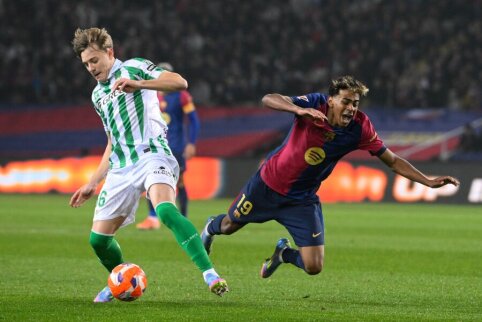 Real Betis withstood against Barcelona