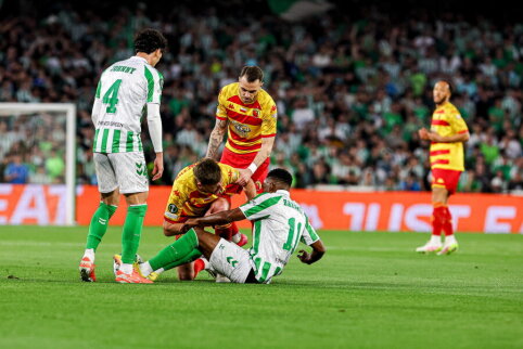 Conference League: Real Betis secured a convincing victory, A. Kuc's team experienced a defeat