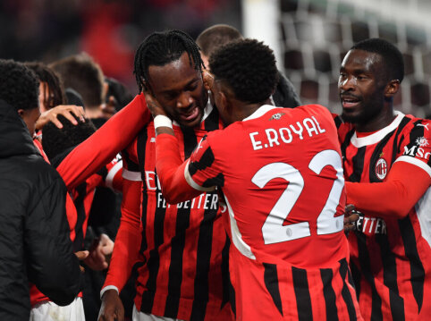 AC Milan achieved a resounding victory in Italy.
