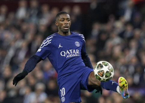 O. Dembele, who experienced defeat, named best player of the match