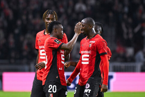 Stade Rennais dealt with the relegation-fighting club Nantes.