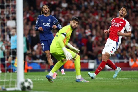 D. Raya: PSG dominated the first 20 minutes, and we for the majority of the time.