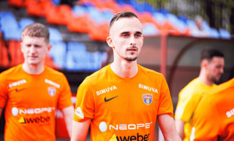 Banga snatched points in a tough match against Riteriai.