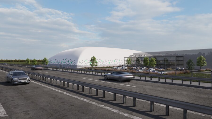Another football field has emerged in the Vilnius region.