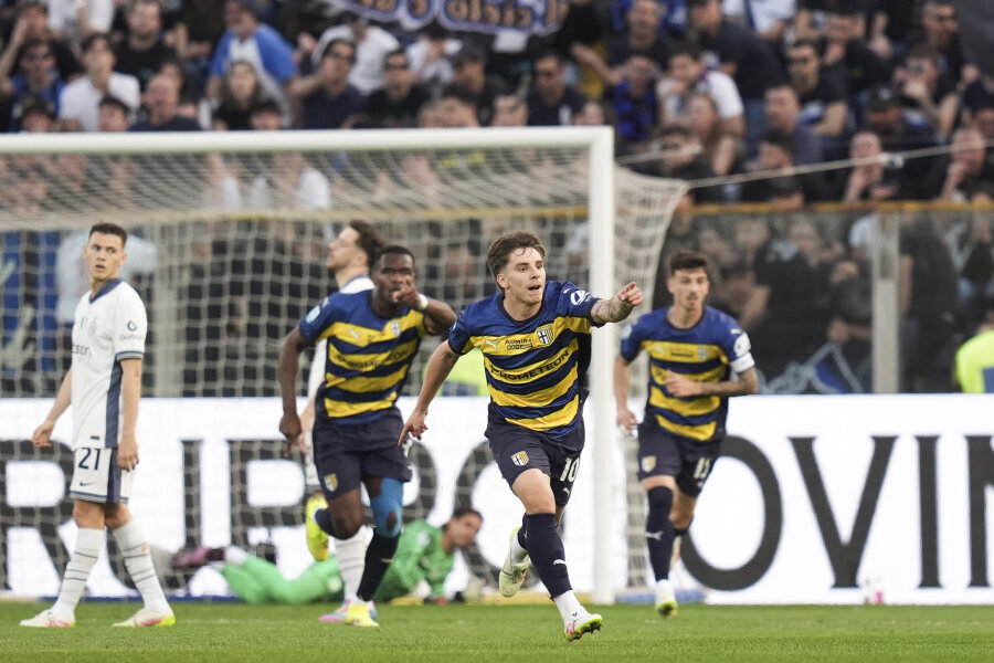 Parma unexpectedly took two points away from Inter