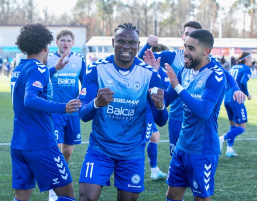 Hegelmann from Kaunas defeated Vilnius 'Žalgiris' club.