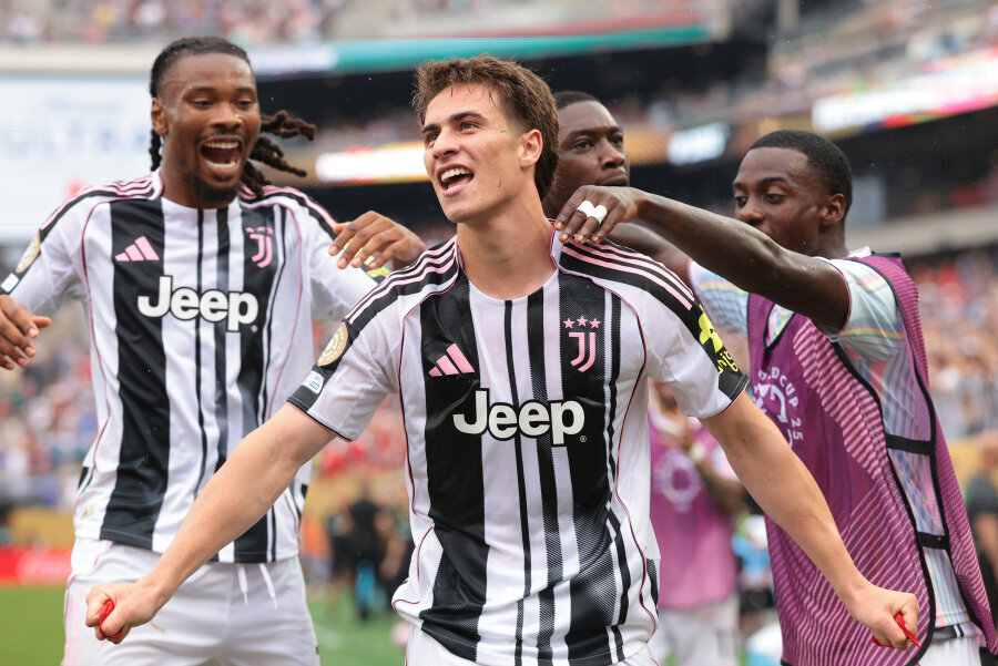 K. Yildiz scored a fantastic goal, and Juventus showed no mercy to the Moroccan club.